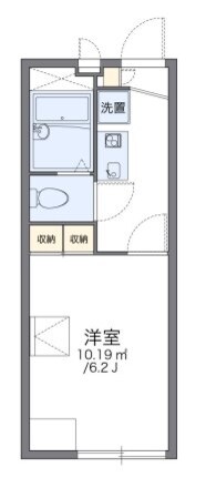 レオパレスエスペランサDの物件間取画像